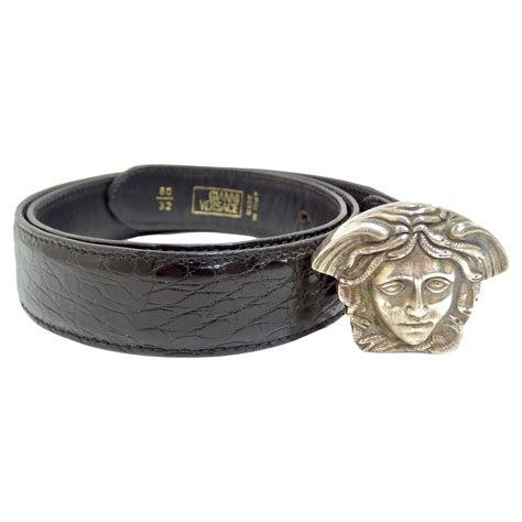 versace belts medusa head|Gianni Versace Belt .